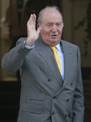 Former King Juan Carlos.