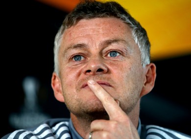 The United boss is targeting a first trophy.