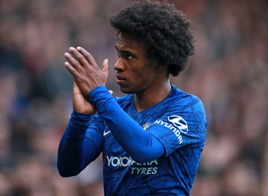 Willian has been linked with a move to Arsenal.