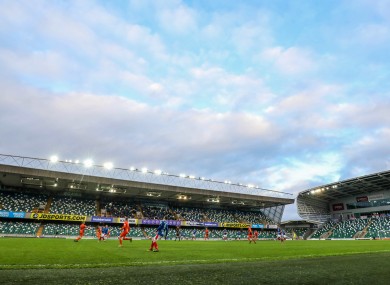 A general view of the National Stadium (file pic).