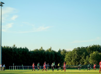 File photo: Treaty in action against Peamount earlier this month.