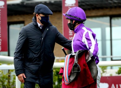 Aidan O'Brien and Seamus Heffernan (file pic).