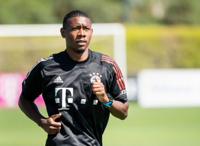 David Alaba (file pic).