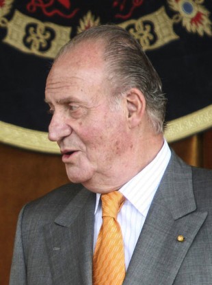 Spain's former King Juan Carlos in 2008