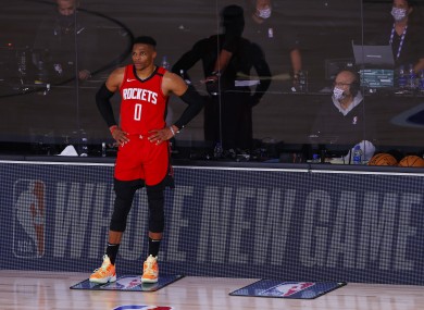 Westbrook stands by.