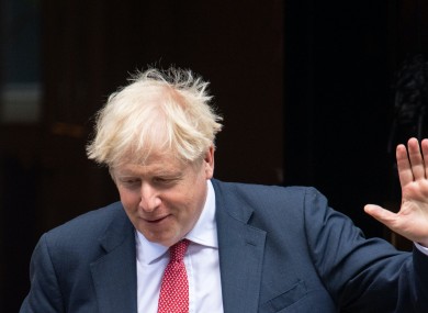 British Prime Minister Boris Johnson (file photo).