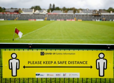 Pearse Stadium was due to host tomorrow's game.