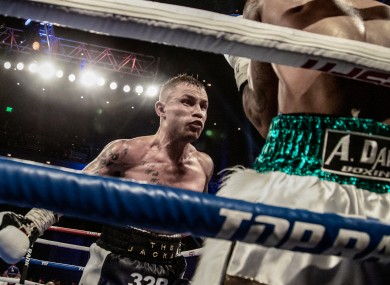 Frampton fighting Tyler McCreary last year.