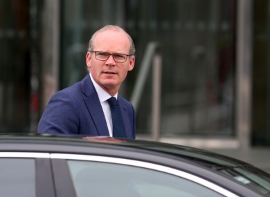 File image of Simon Coveney.