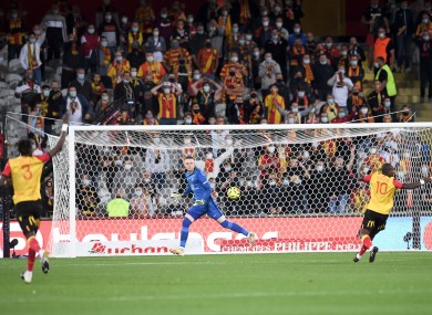 A 1-0 win for Lens tonight against PSG.