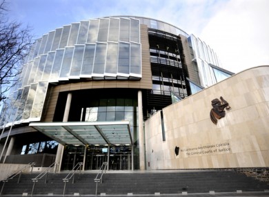 File photo of the Criminal Courts of Justice in Dublin.