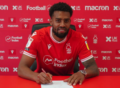 Cyrus Christie has joined Nottingham Forest.