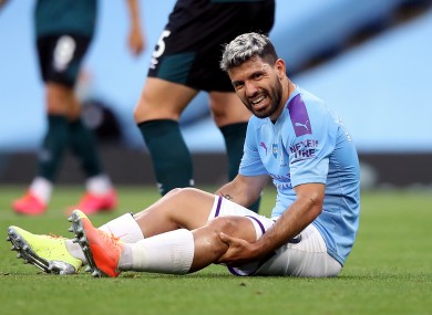 Sergio Aguero.