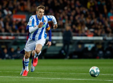 Diego Llorente (file pic).