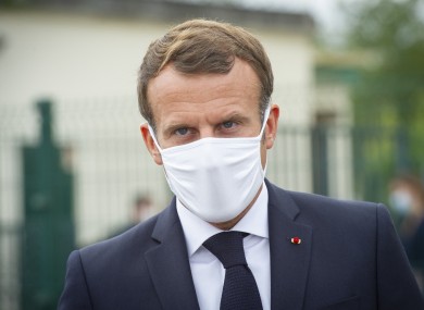 French president Emmanuel Macron