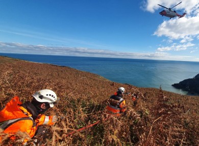 The team involved in the rescue today.