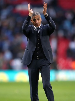 Back in the game: Chris Hughton.
