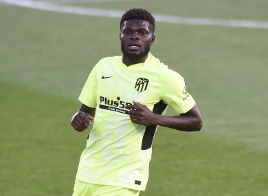 Thomas Partey (file pic).