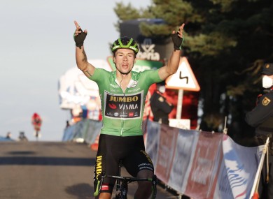 Primoz Roglic (file pic).