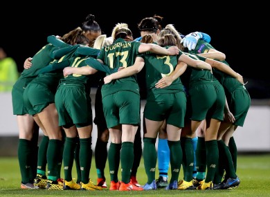 The Girls in Green will face Ukraine on 23 October.