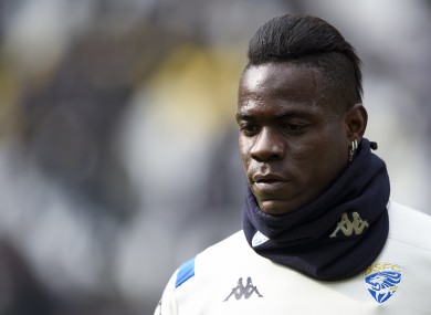 Mario Balotelli (file pic).