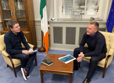 Paschal Donohoe and Michael McGrath both tweeted this image last night.