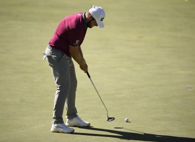 Hatton: three birdies and an eagle in his first five holes.