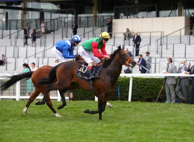 Nando Parrado seen here winning the Coventry Stakes.