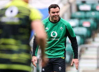James Ryan captains Ireland at Twickenham.
