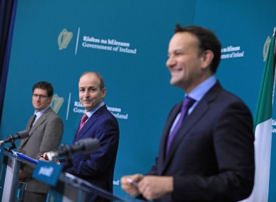 The Taoiseach announced tonight that the country will move to Level 3 with some modifications for December.