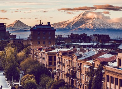 Yerevan City, Armenia.