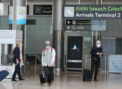 The flights will be operated by Irish airlines. File photo.