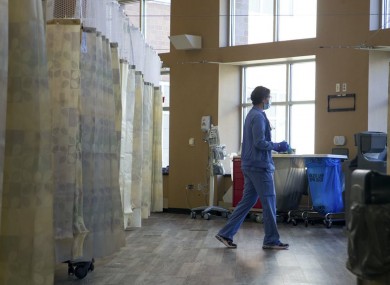 File photo. US health systems are under pressure with large numbers of hospital admissions.
