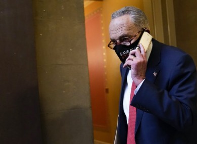 Senate minority leader Chuck Schumer