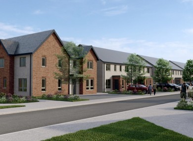 A visual impression of the new homes at Ruxton Oaks