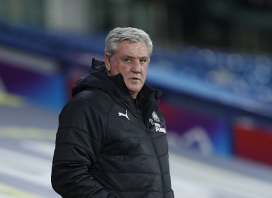 Steve Bruce (file pic).