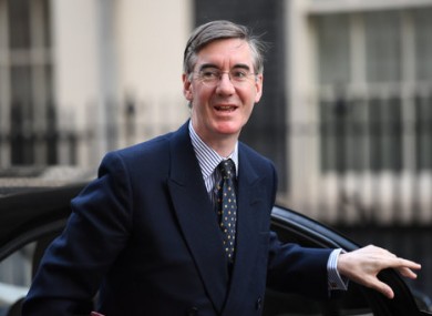 Leader of the House of Commons Jacob Rees-Mogg.