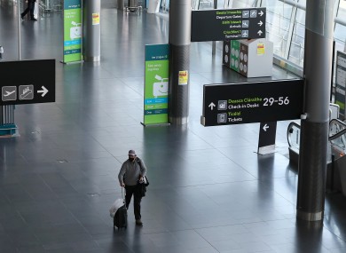 File photo of Dublin Airport.