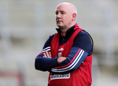 Cork boss Ronan McCarthy.