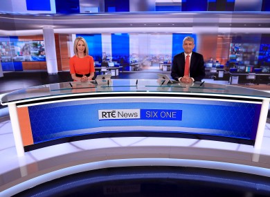 RTÉ's Six One presenters Caitríona Perry and David McCullagh