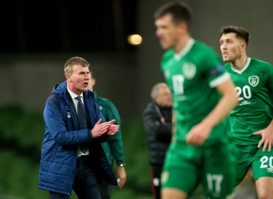Stephen Kenny's first full campaign will kick off in March.