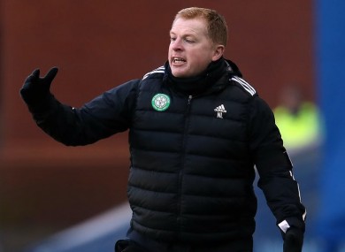 Pressure: Neil Lennon.