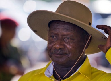Ugandan president Yoweri Museveni