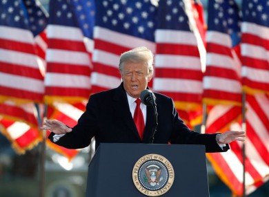 Former US President Donald Trump
