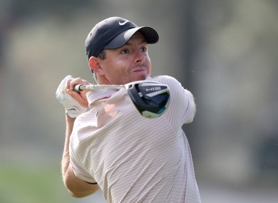 Rory McIlroy (file pic).