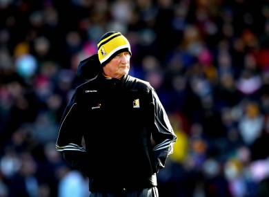 Kilkenny manager Brian Cody.