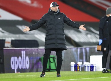 Klopp is putting friendship aside for one day.