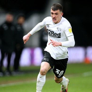 Derby County's Jason Knight (file pic).