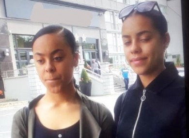 Elise Mulumba and Aaliah Mulumba