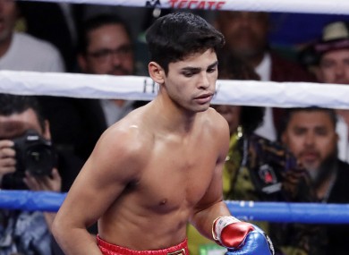Ryan Garcia (file pic).